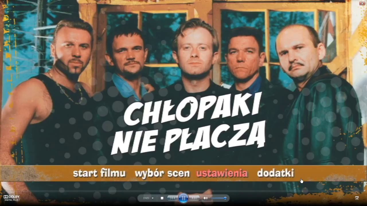 Początek płyty DVD (26) Chłopaki nie płaczą
