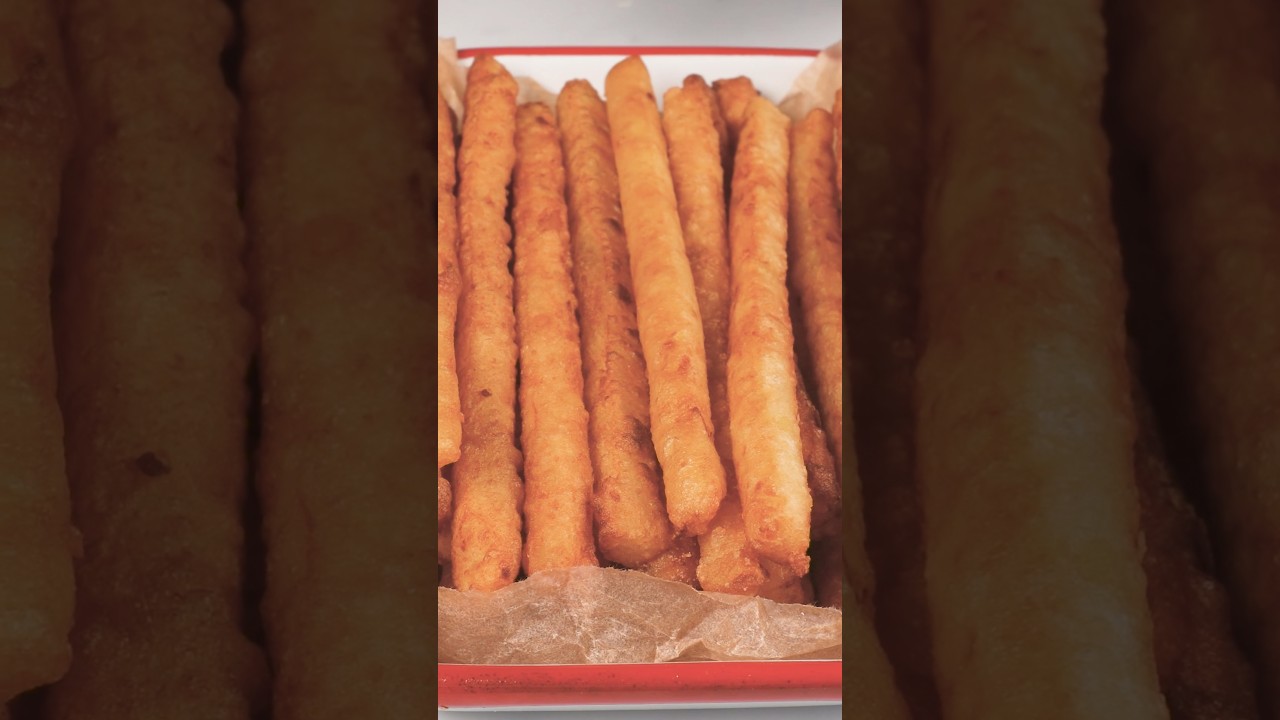 Crispy Potato Sticks - Homemade French Fries 🍟 #shorts #asmr #homemade #viral