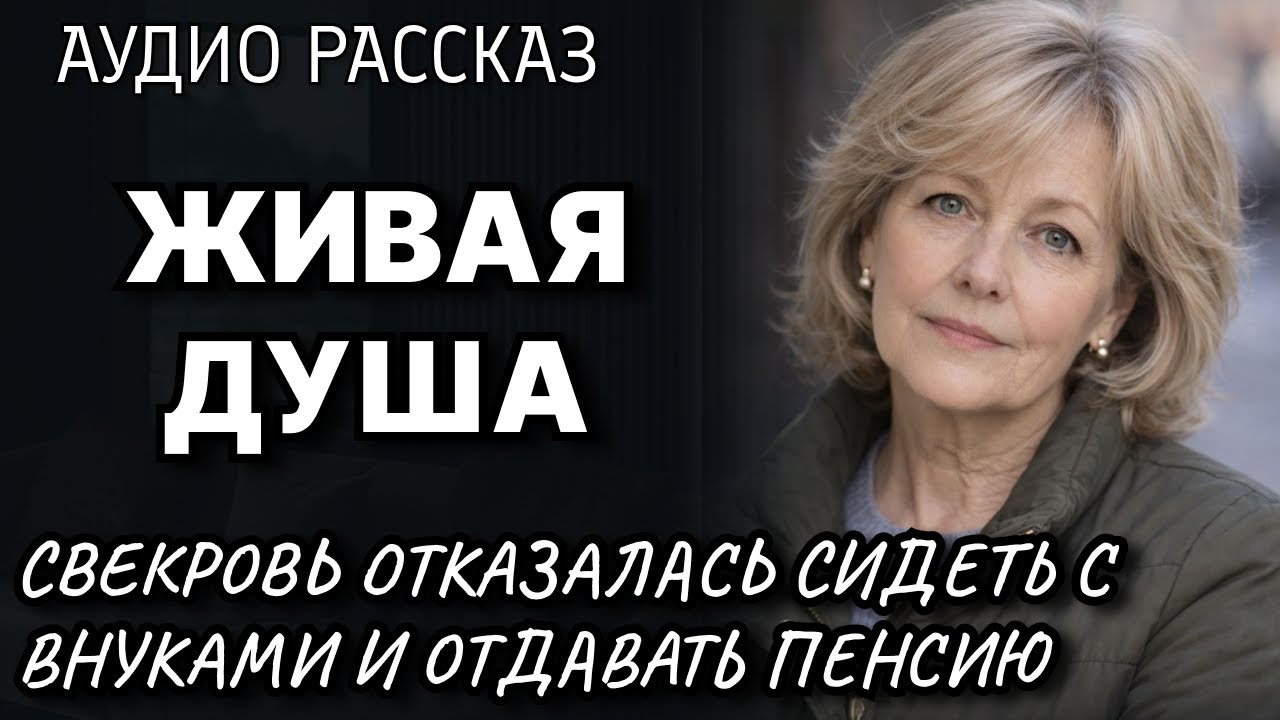 Живая душа: Свекровь отказалась сидеть с внуками и отдавать пенсию// Жизненные истории у камина
