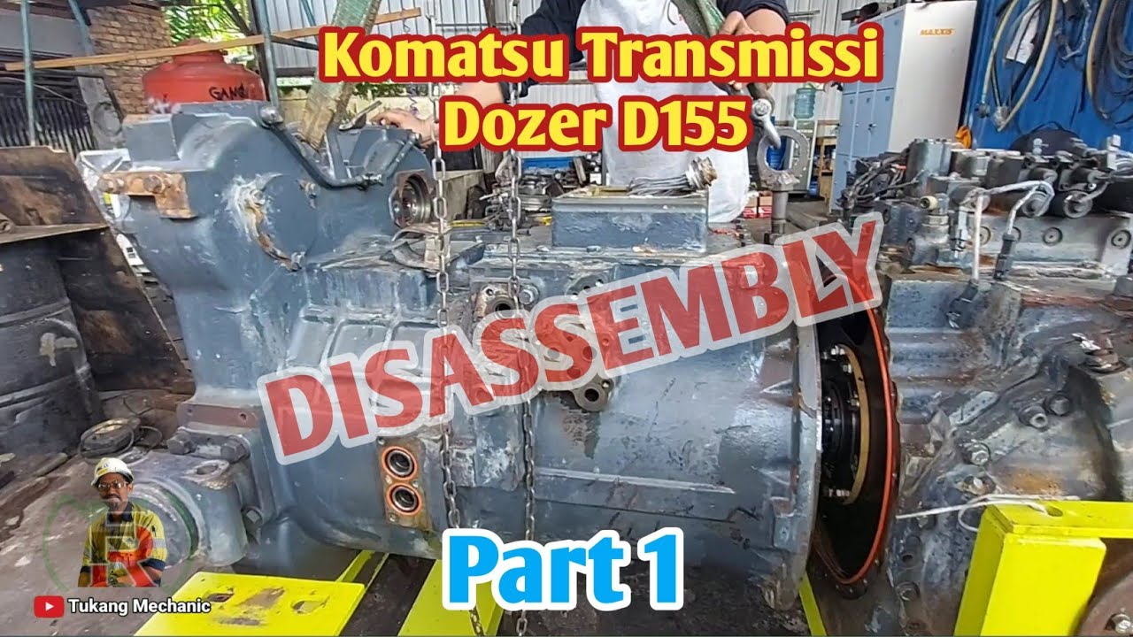 Transmission  & Torque Convereter Komatsu D155 | Disassembly -Parts1