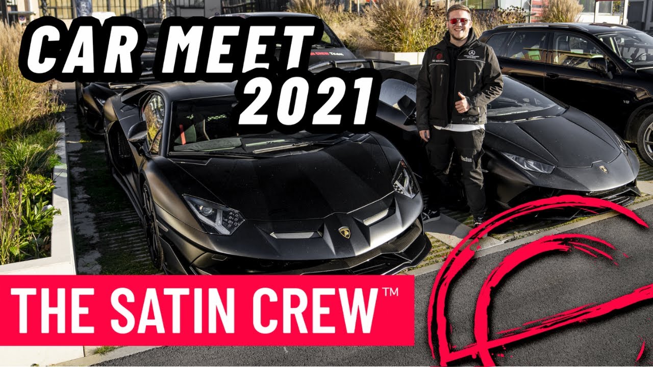 Porsche Carrera GT- Ford GT | Lamborghini - McLaren | MOTORSHOW München |THE SATIN CREW™!