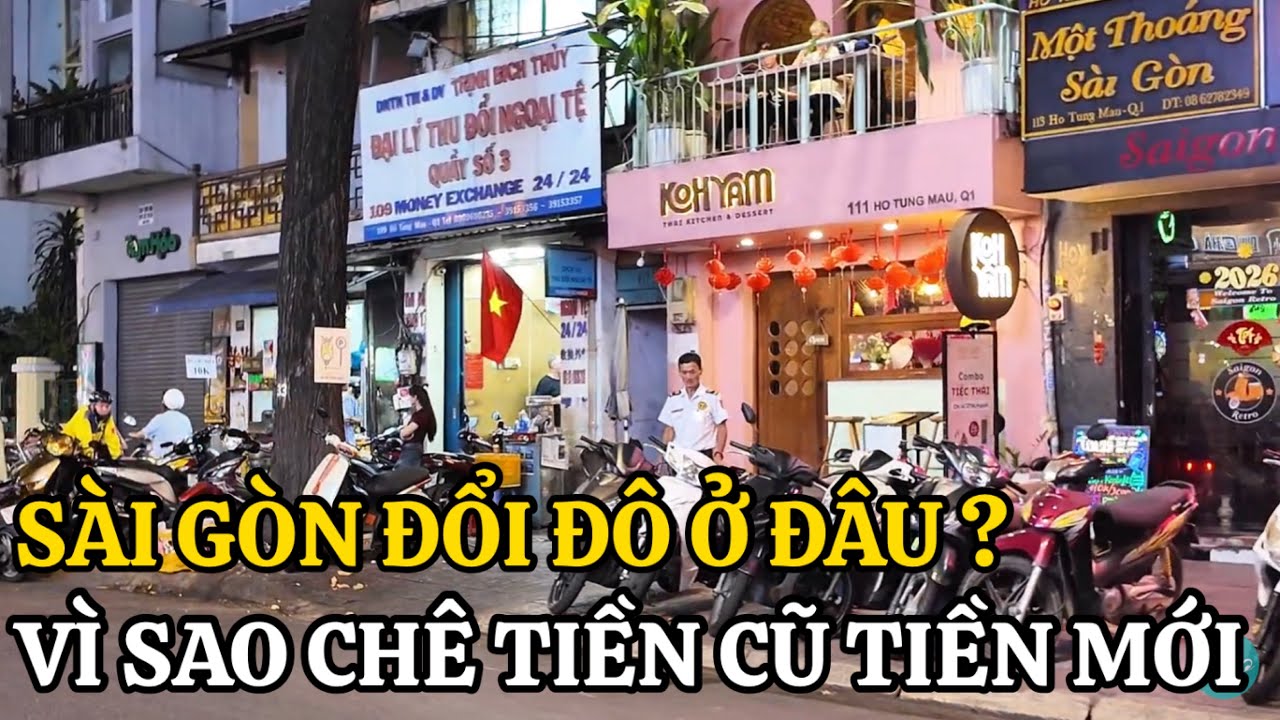 VỀ SÀI GÒN VIỆT KIỀU BỊ CHÊ TIỀN CŨ TIỀN MỚI GẦN CHỢ BẾN THÀNH ĐỔI ĐÔ LA Ở ĐÂU GIÁ CAO ?