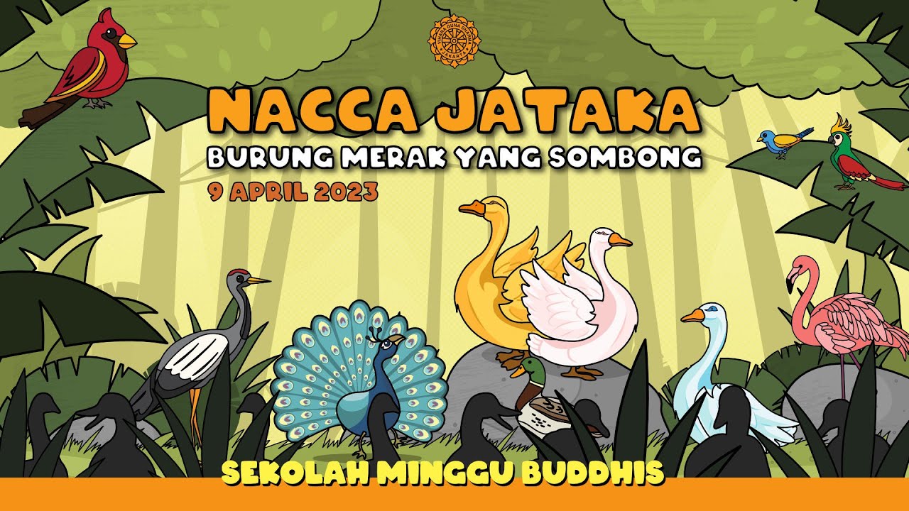Nacca Jataka - Burung Merak Yang Sombong | Cerita Buddhis Animasi