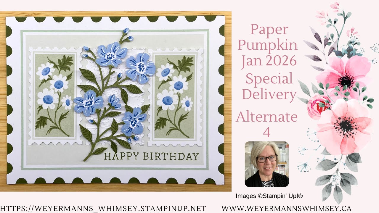 Paper Pumpkin Jan 2026 Alternative 4 Stampin' Up!