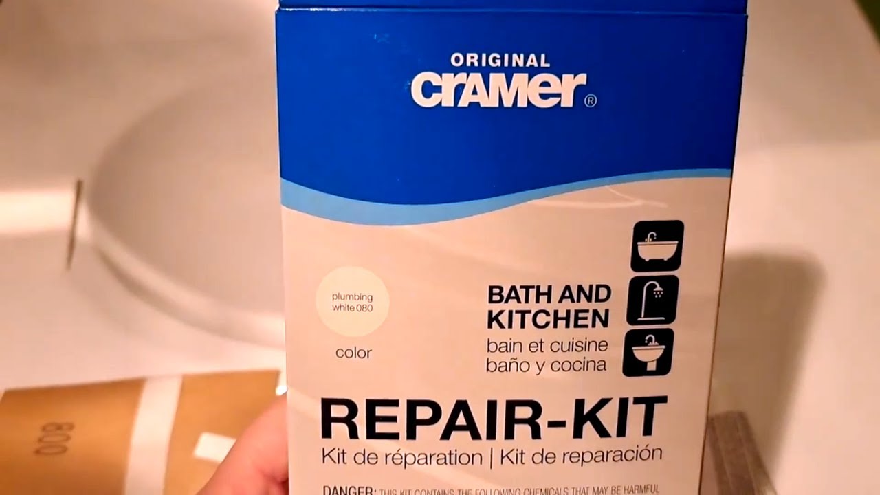 Review of Cramer 16080US Tub Repair-Kit: WORKS!