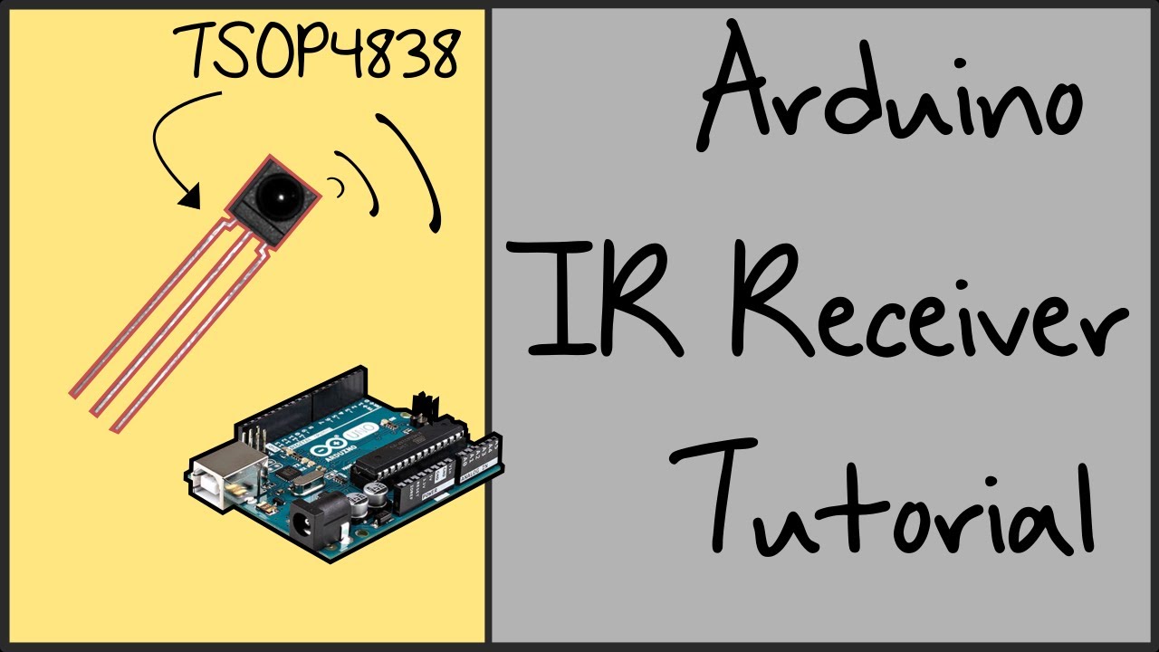Arduino Tutorial | Decoding the TSOP4838 IR Receiver and Blinking LED w/ Remote Control