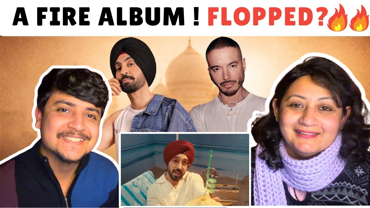 Senorita - Diljit Dosanjh | AURA Album | Reaction & Review