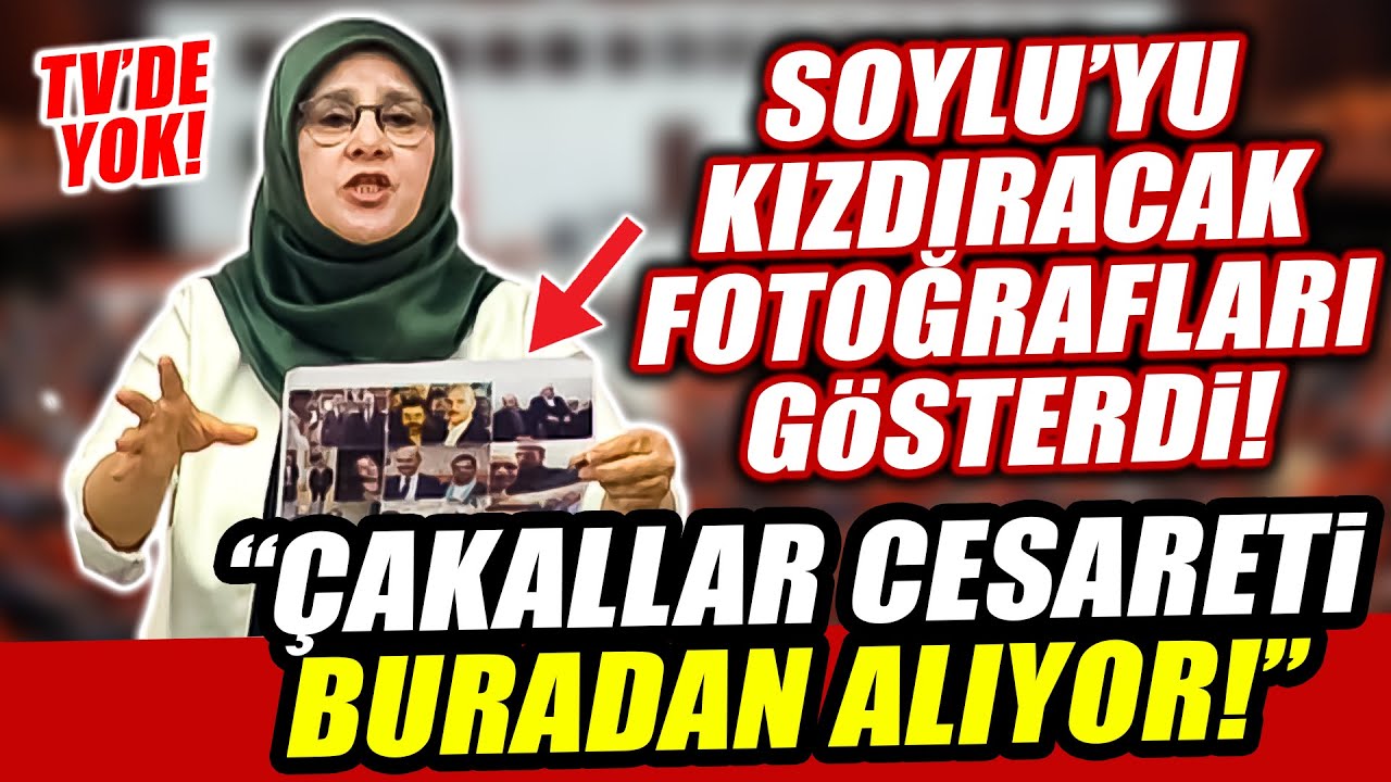 Hüda Kaya Süleyman Soylu'nun o fotoğraflarını gösterdi! 
