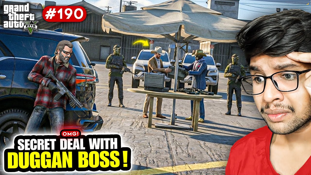 ROYAL FAMILY'S SECRET BUSINESS DEAL WITH DUGGAN BOSS | GTA V GAMEPLAY #190