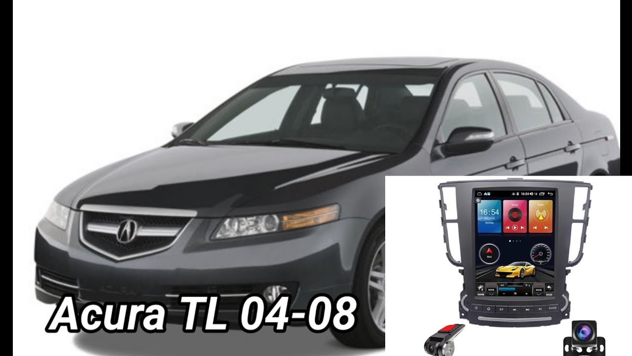 Acura TL 04-08 Android radio screen install