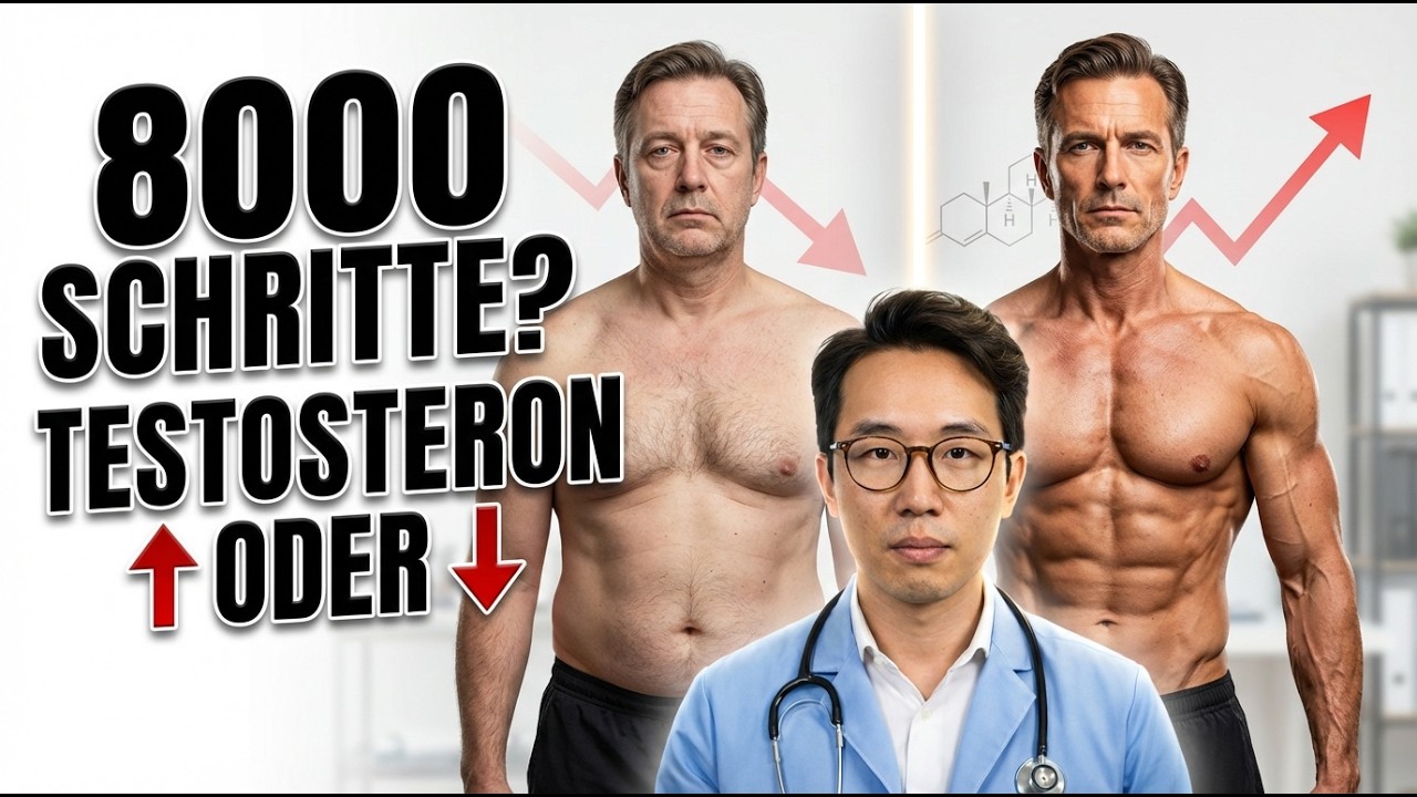 8.000 Schritte am Tag: Testosteron-Boost oder Mythos?