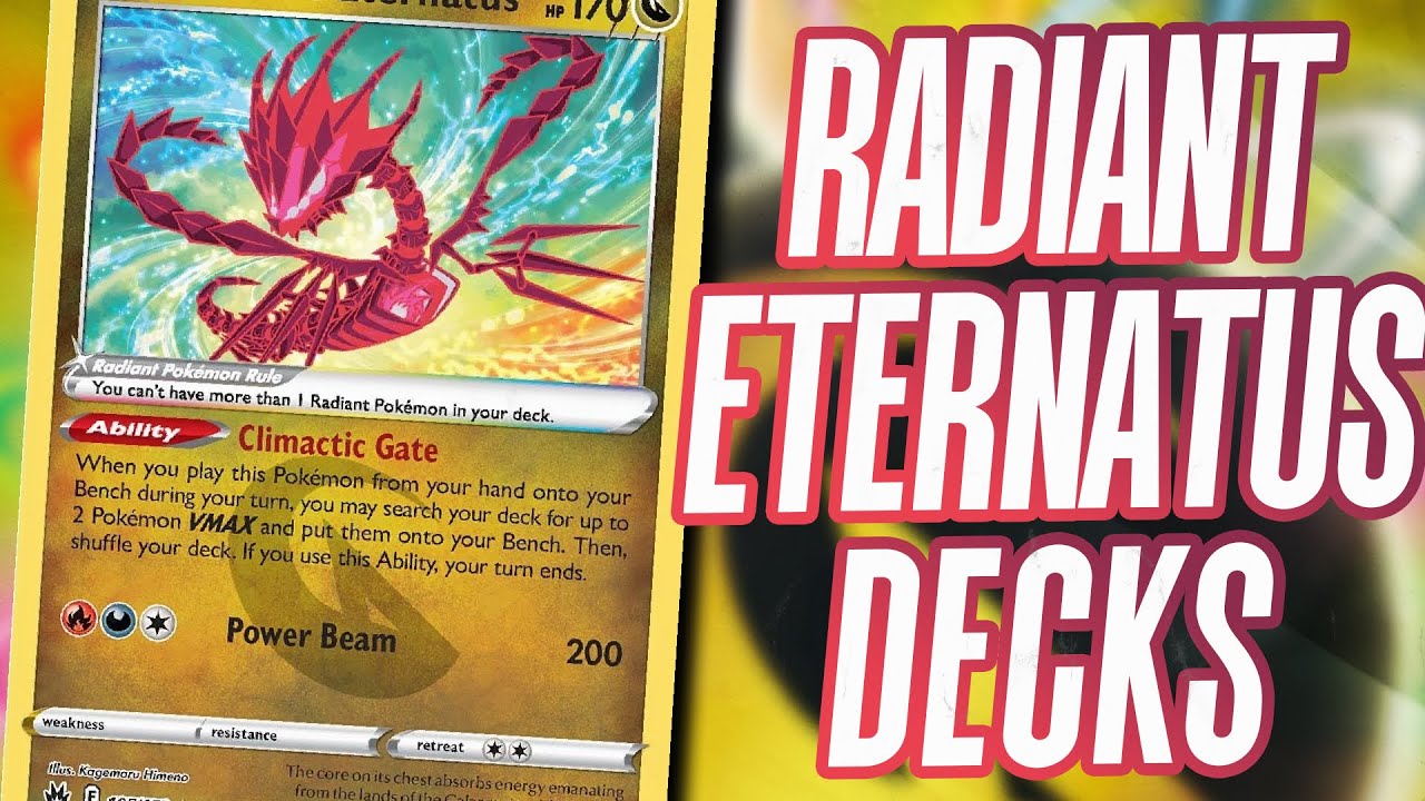 A brand new archetype in the metagame with RADIANT ETERNATUS! Are they good?! [Pokemon TCG Online]