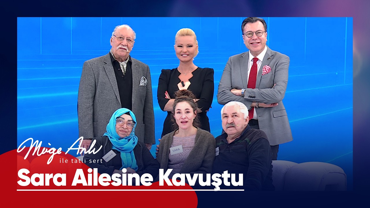 Sara, babasından sonra halasına da kavuştu - Müge Anlı ile Tatlı Sert 18 Şubat 2026