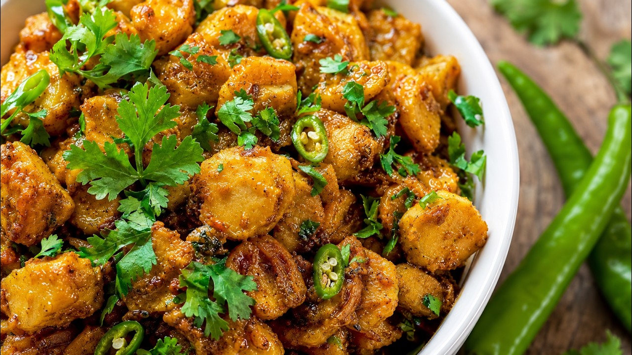 Finger Licking Arvi Masala Recipe | Punjabi Arbi Masala (Arvi Ka Salan) SooperChef
