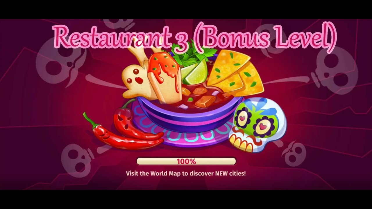 Cooking Craze - Mexico City - Restaurant 3 (Bonus Level) - No Commentary