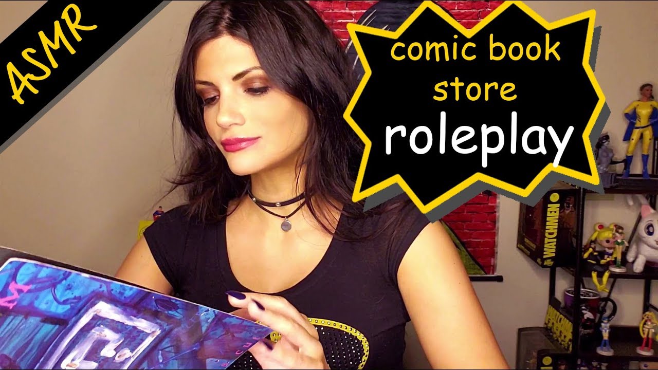 🦹‍♂️🦸‍♀️ASMR - Comic Book Store 🏪 Roleplay🦸‍♂️🦹‍♀️ (soft spoken)