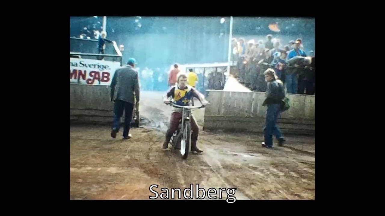 Gamla speedwaybanan i M&aring;lilla 1967-1979.