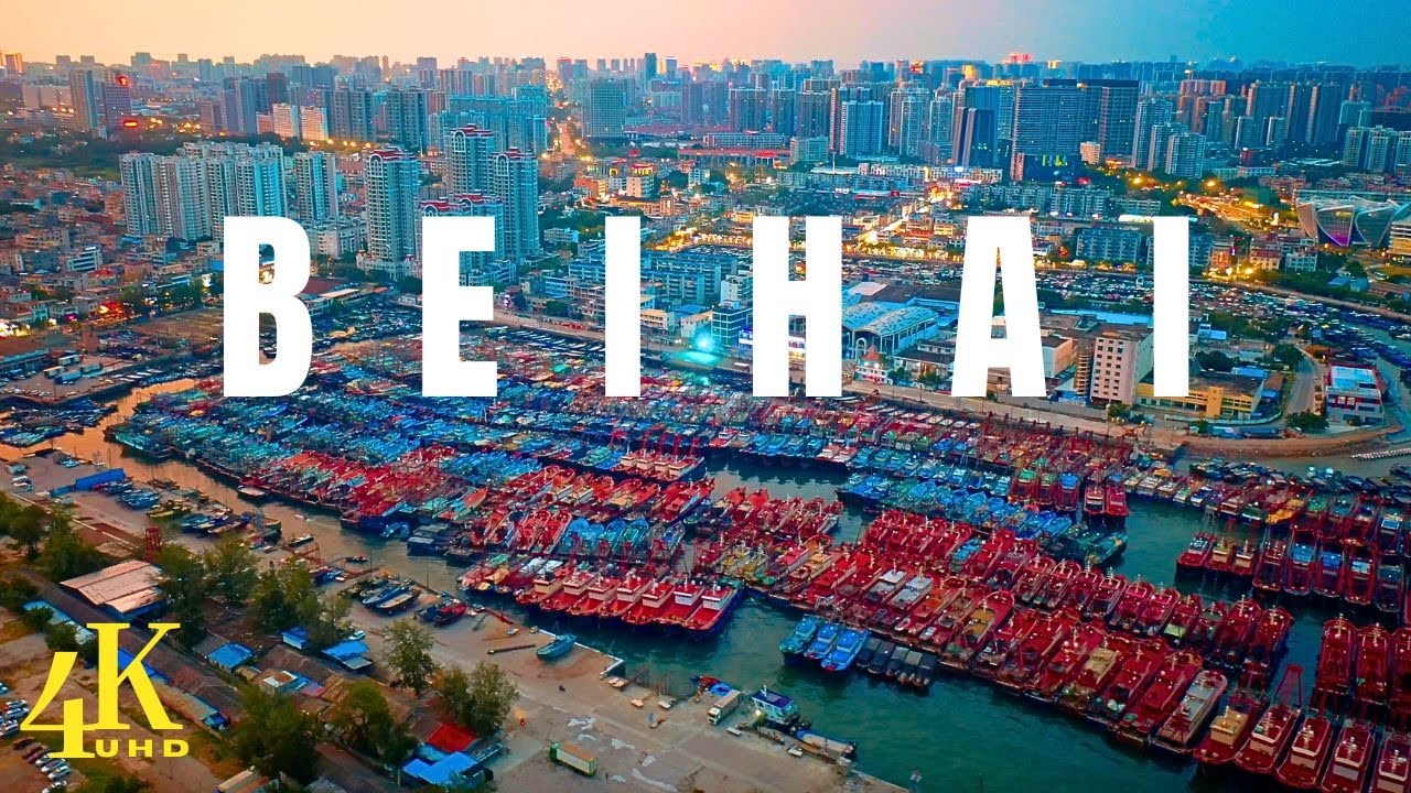 Beihai , China 🇨🇳 4k UHD | Drone footages