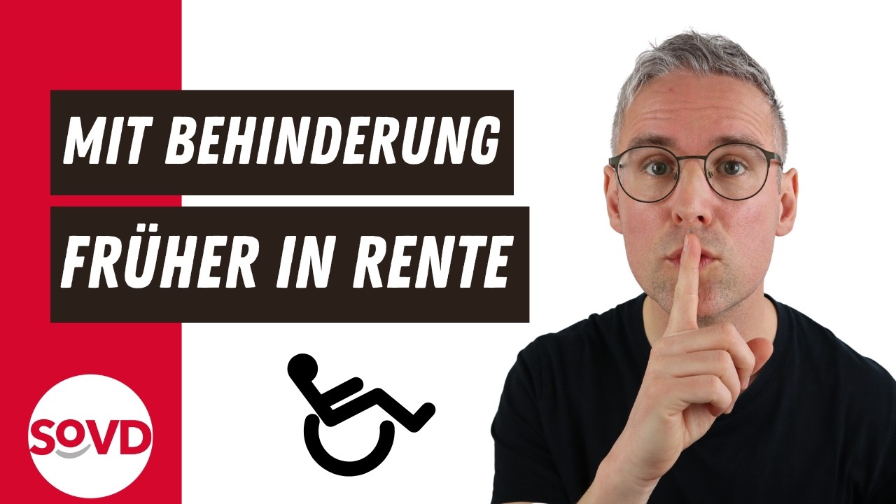 Rente mit Behinderung: Was für welchen Jahrgang wichtig ist