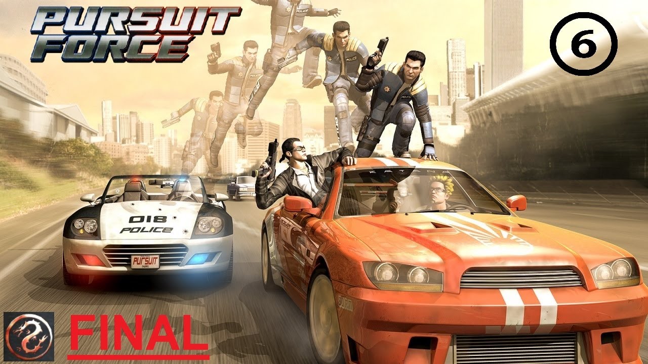 Pursuit Force (PSP) [emulated on PS5] Walkthrough Part 6 - Monster Toshima - No Commentary [1080p]