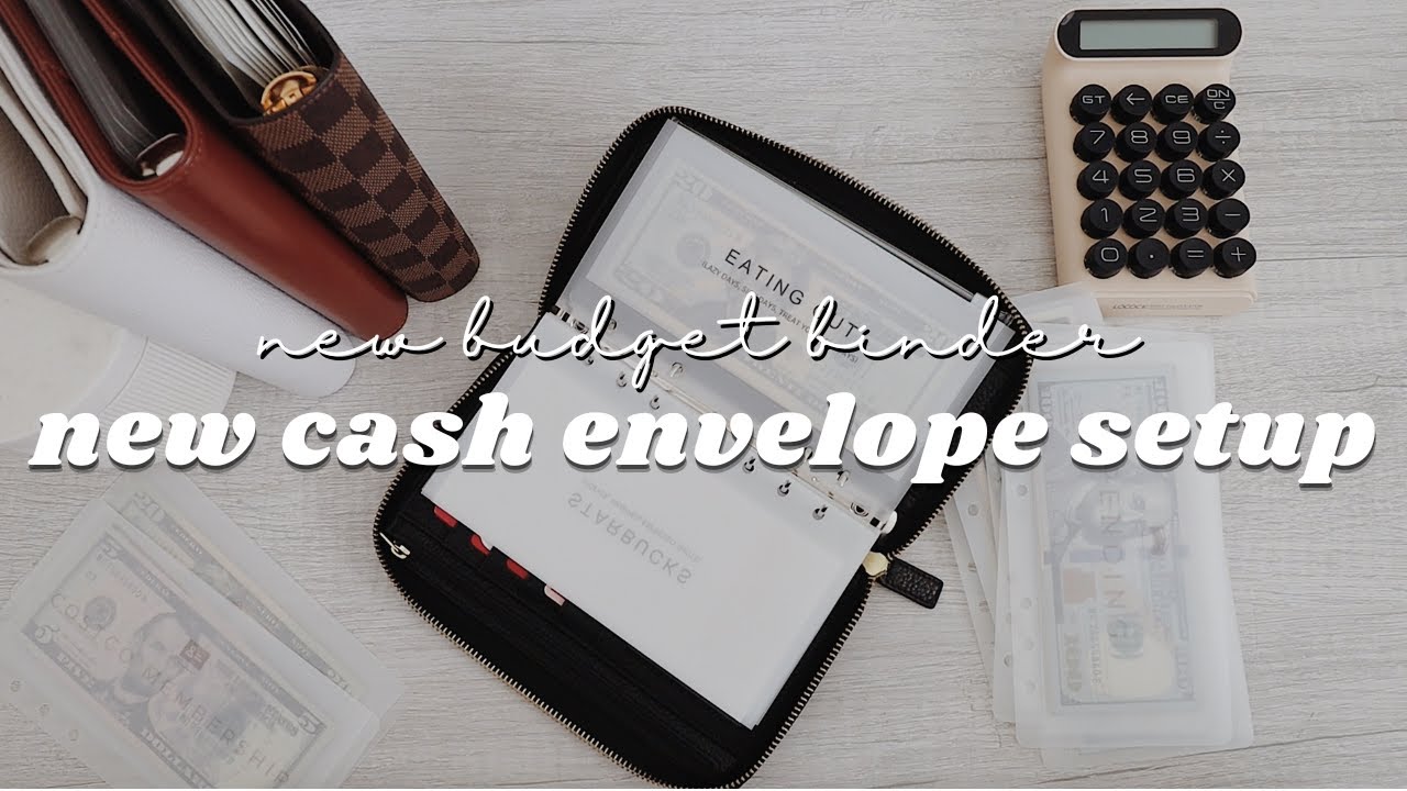 New Cash Envelope Binder Set Up | Organize Your Bills And Save Money | Dave Ramsey Inspired