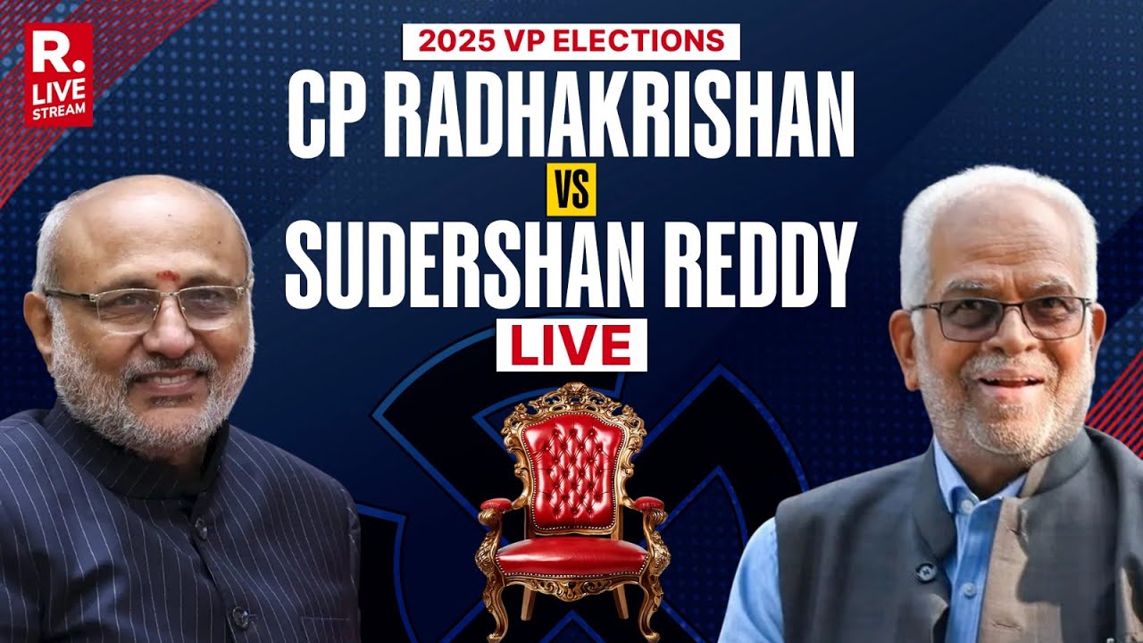 Vice President Election 2025 LIVE: CP Radhakrishnan Vs Sudershan Reddy | Voting Updates