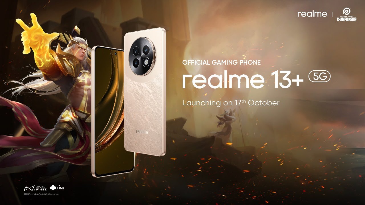 🔴 LIVE | realme 13+ 5G Official Gaming Phone at Honor of Kings Championship Grand Final