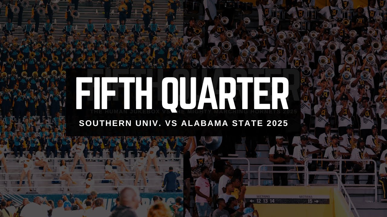 🎧 5th Quarter - Southern University vs Alabama State 2025 [ULTRA HD]