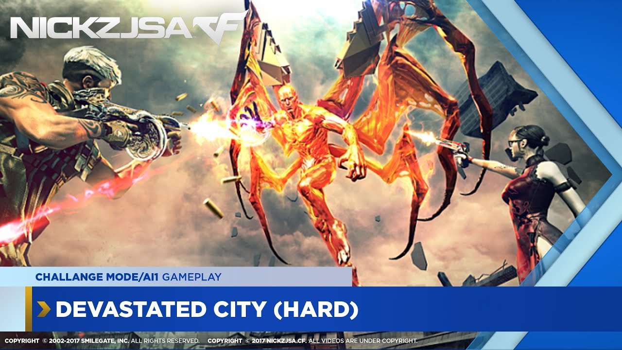 Devastated City - Hard (Challenge Mode/ZLM) | CROSSFIRE Indonesia