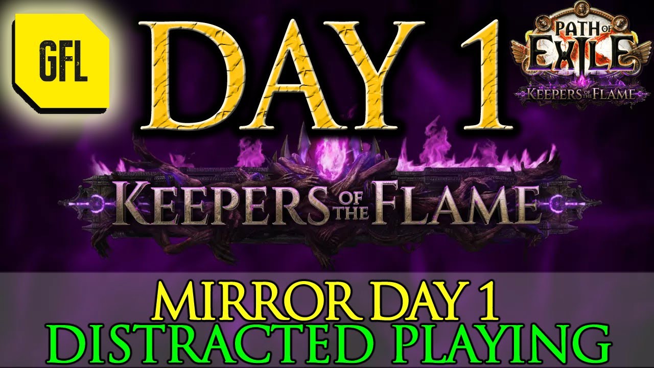 Path of Exile 3.27 Keepers League. Основные моменты. День №01. ЗЕРКАЛЬНЫЙ ДЕНЬ 1. ОТВЛЕКАТЕЛЬНАЯ ...