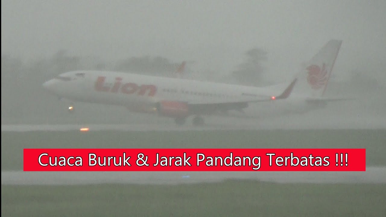 DETIK-DETIK CUACA BURUK !!! PLANESPOTTING BANDARA INTERNASIONAL SULTAN HASANUDDIN UPG (JANUARI 2026)