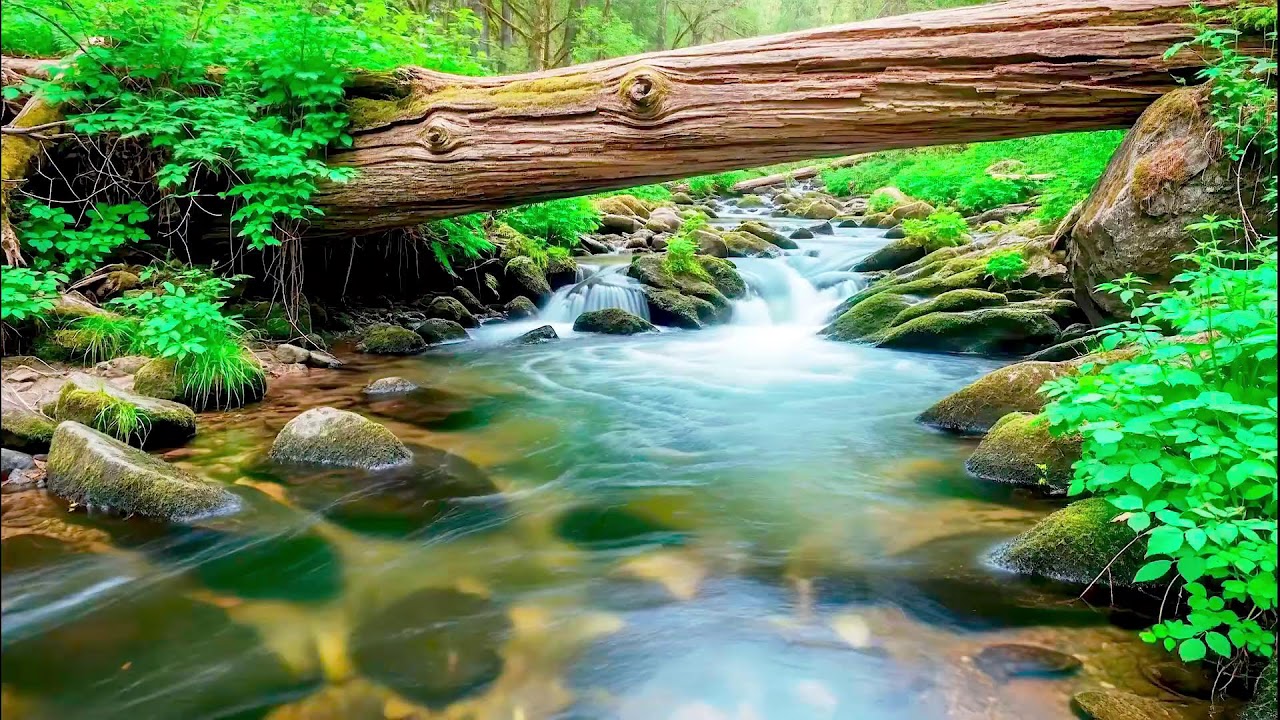 Flowing River Sound for Deep Sleep | Calm Nature Noise for Wellness and Sleep Aid