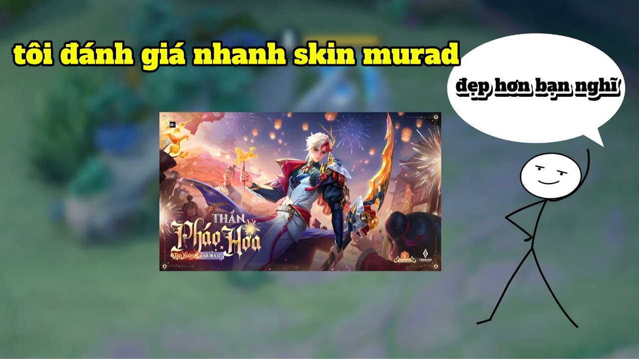 Tôi đánh giá nhanh skin murad thần pháo hoa !