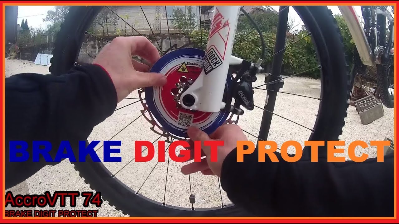 Test et présentation BRAKE DIGIT PROTECT protection disque frein