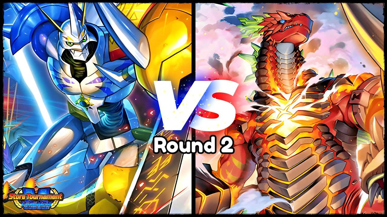 Омнимон против Диномона | Матч турнира Digimon BT23 Evolution Cup
