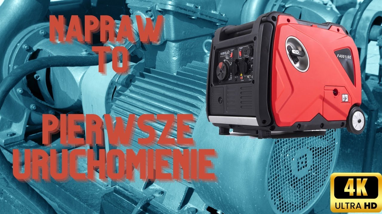 Fogo F4001iSE Pierwsze uruchomienie