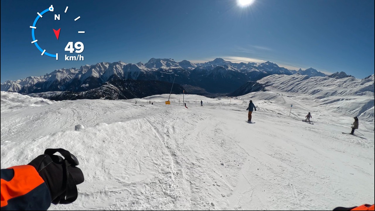 First Run 28 Days after my Knee Surgery - Belalp, 5.2.2026 // Surpassing 147 People in 250 Seconds
