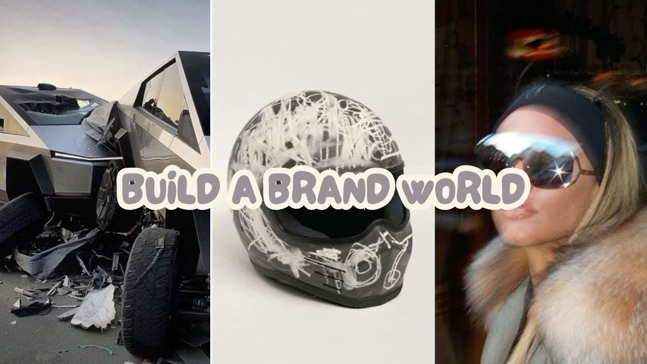 how to build a brand world....