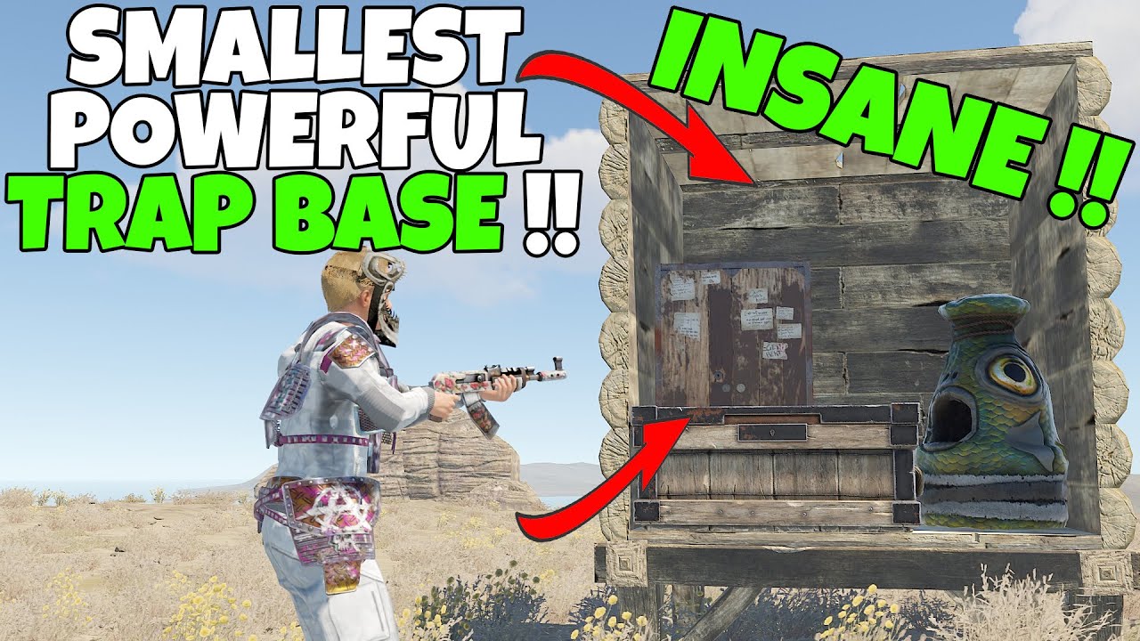 RUST | SMALLEST POWERFUL ELECTRIC TRAP BASE !