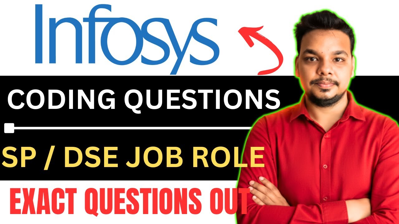 Infosys SP/DSE Hiring Coding Questions Updated | Infosys Specialist Programmer Coding PYQ