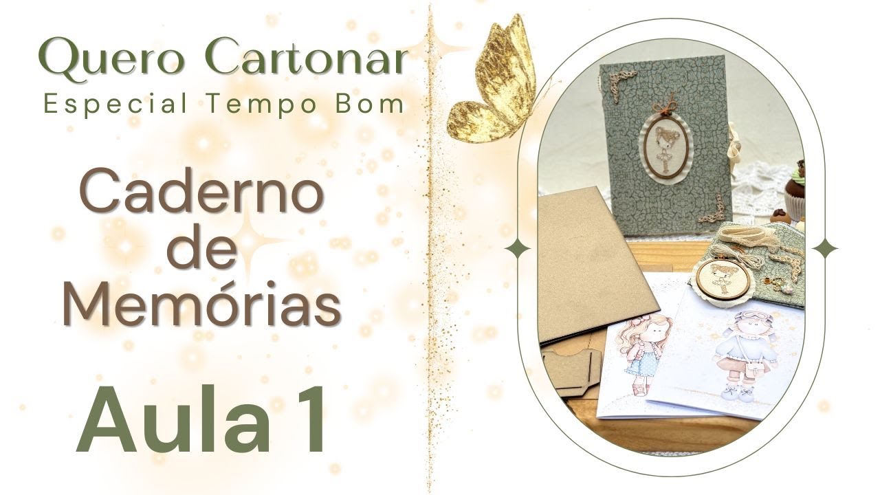 Caderno Tempo Bom [Aula 1] - Aula Ao Vivo com Heloísa Gimenes | Sem Igual Artesanato