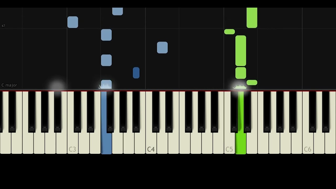 Erfan Tahmasbi - Khodahafez - Piano Tutorial Medium