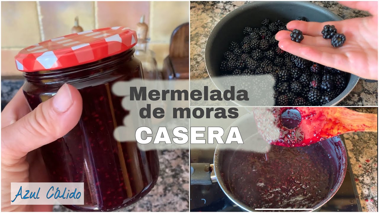 Mermelada de moras sencilla