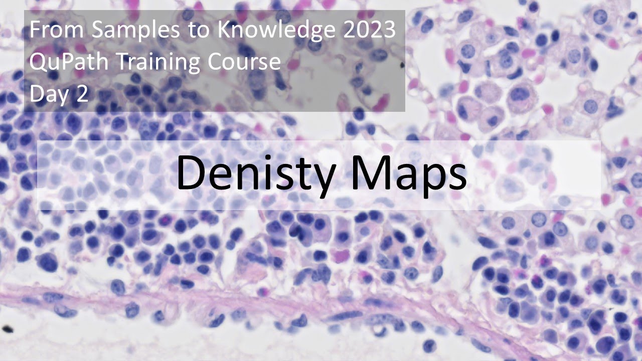 Density maps and Distances
