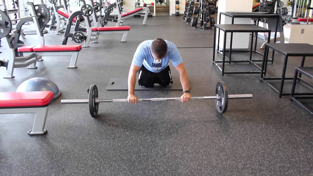 How To Perform A Barbell Roll-Out