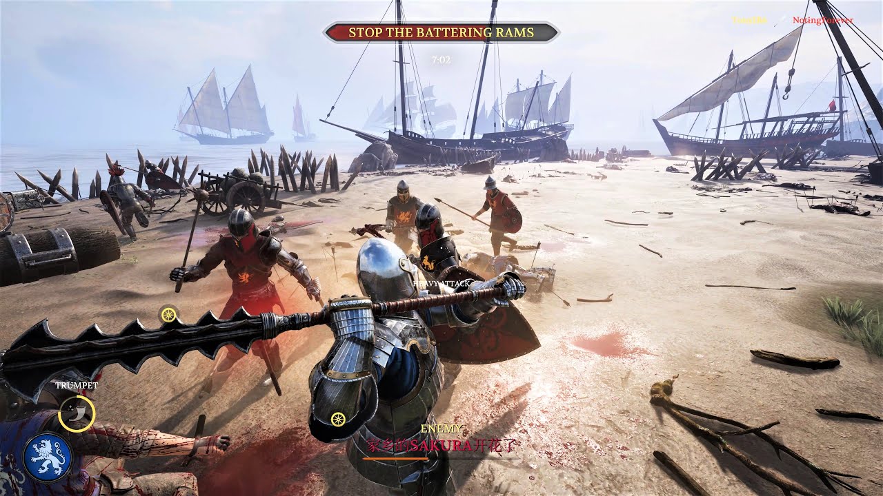 Chivalry 2 - Team Objective Knight Gameplay - 4K No Commentary [22]