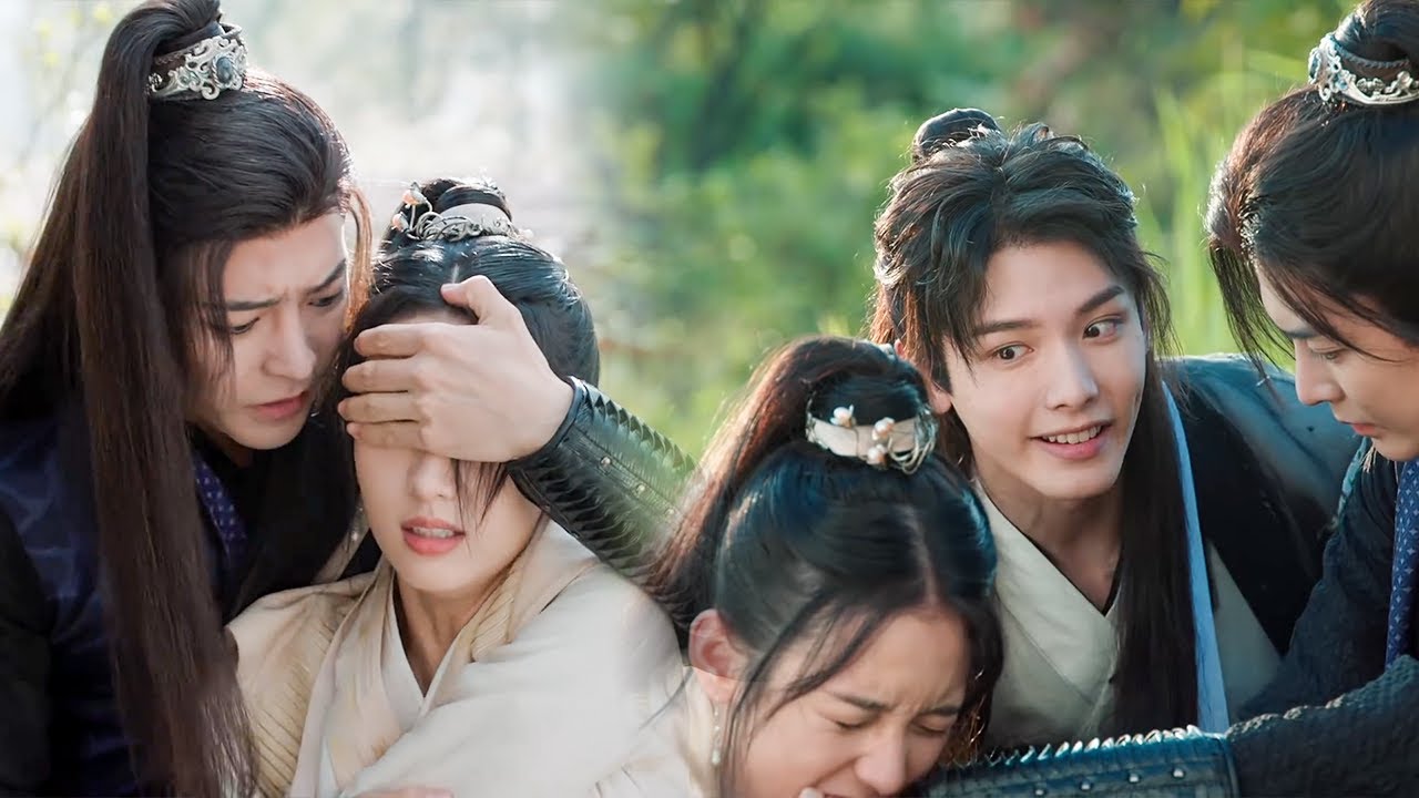 【MOVIE】灰姑娘痛苦咬自己的手，魔王心疼抱住她！💕#侯明昊 #周也 #爱情 #古装