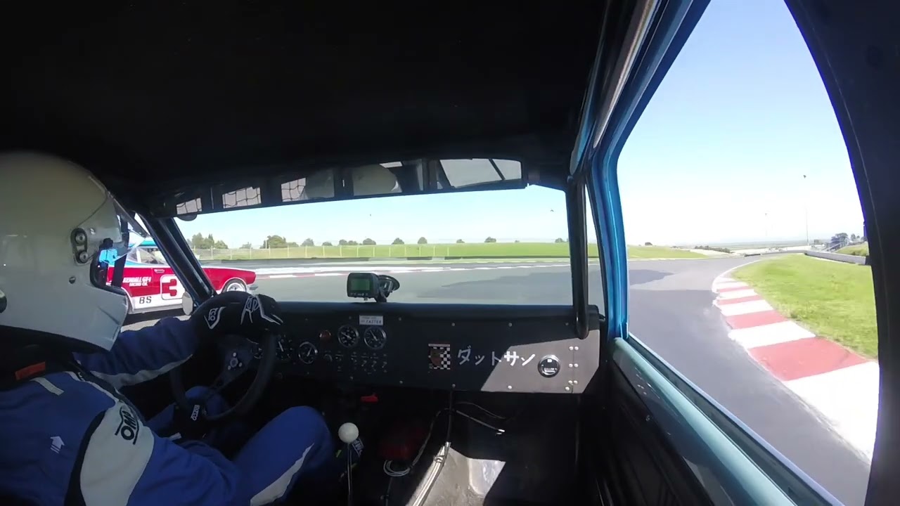 Tom Dockery's Datsun 510 at the 2025 David Love Races at Sonoma