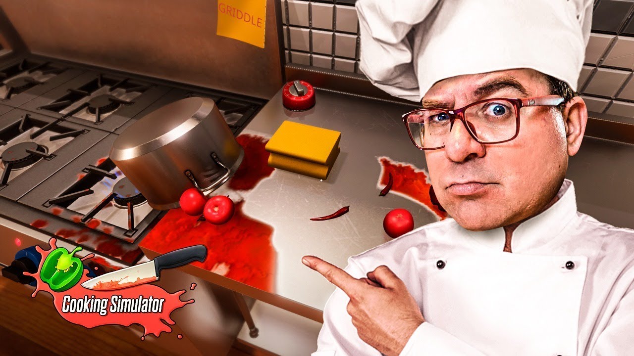 COOKING SIMULATOR #16 | FECHEI COZINHA PARA TREINAR RECEITAS