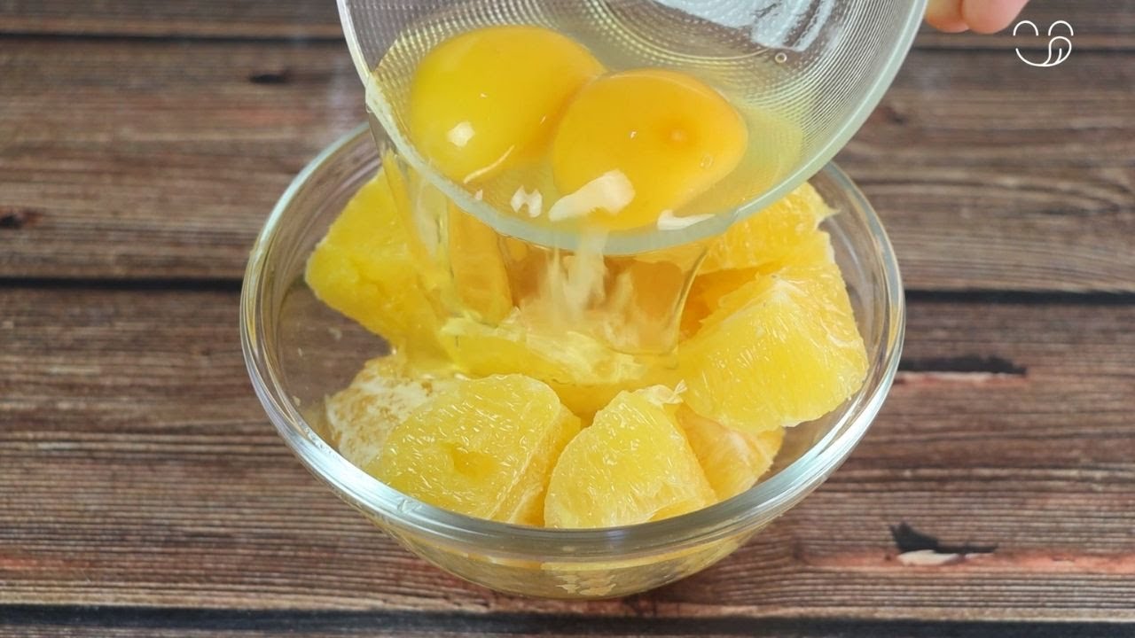 Agregué huevos a la naranja y me sorprendió el resultado